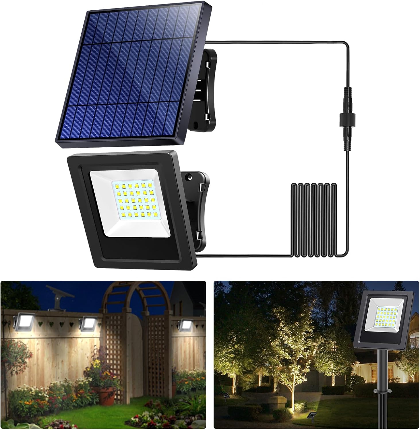 Dusk To Dawn Bulb - intelamp 4400 mAh Solarleuchten für den