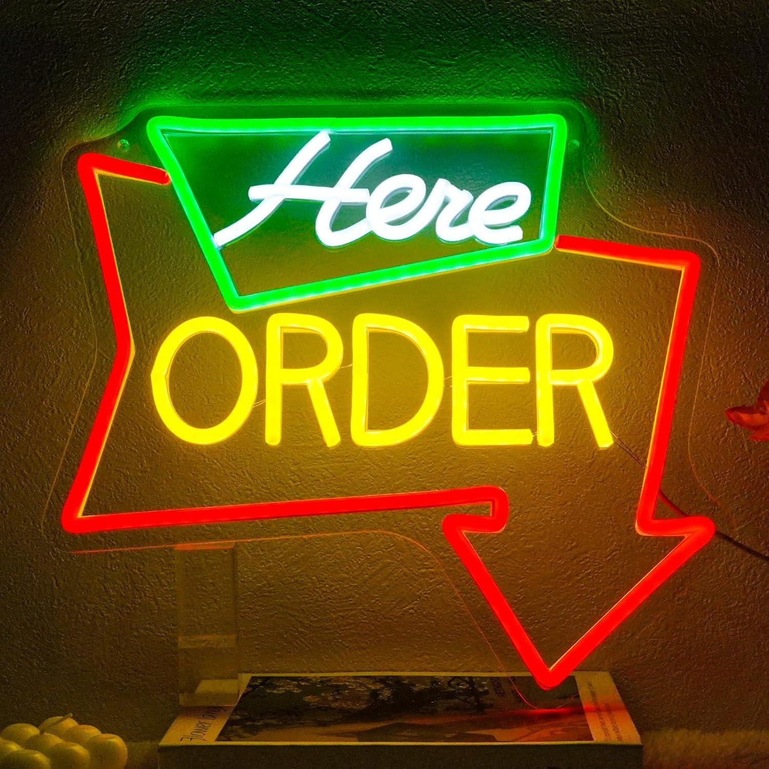 Outdoor Lighting Restaurant - Hier Bestellen Neon-Schild Dimmbares Pfeil-Neonlicht für