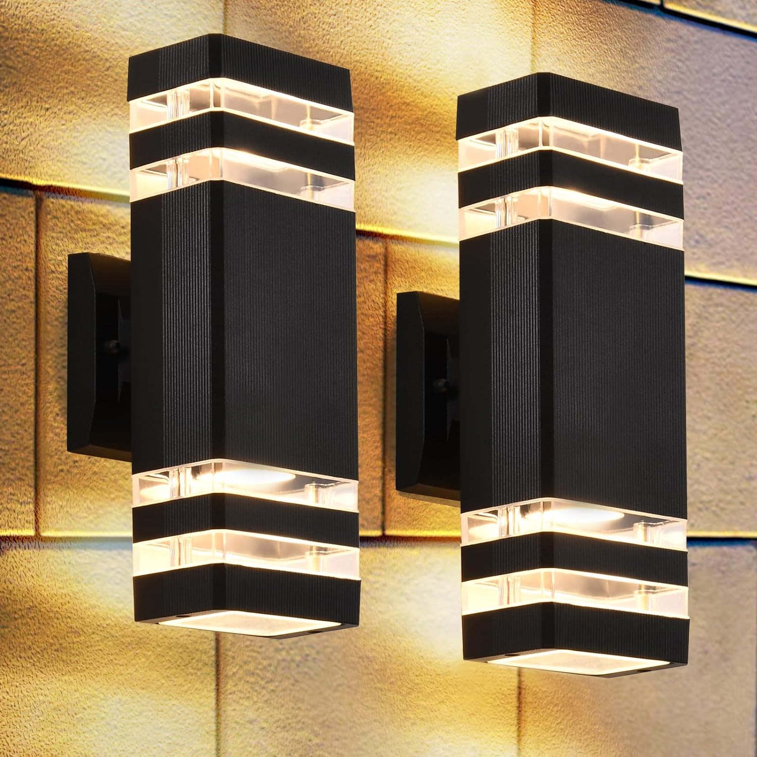 Outdoor Lighting Glass Replacement - Wasserdichte LED-Wand leuchte Outdoor Up Down
