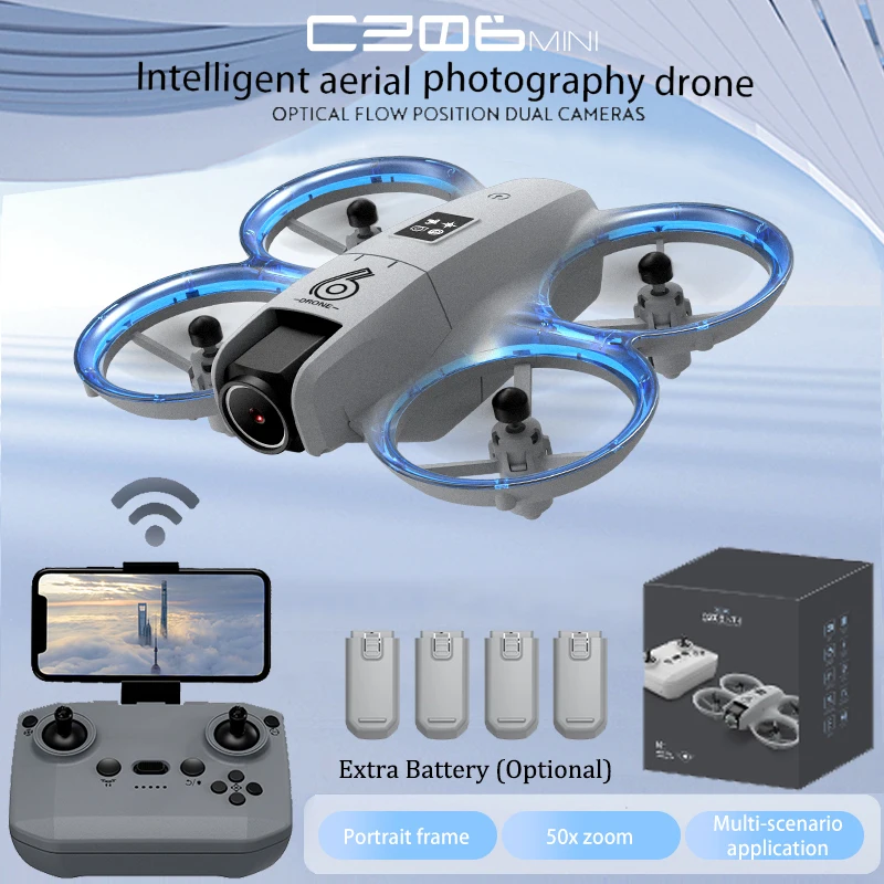 Outdoor Lighting Video - CZ06 Mini RC Quadcopter Drohne –