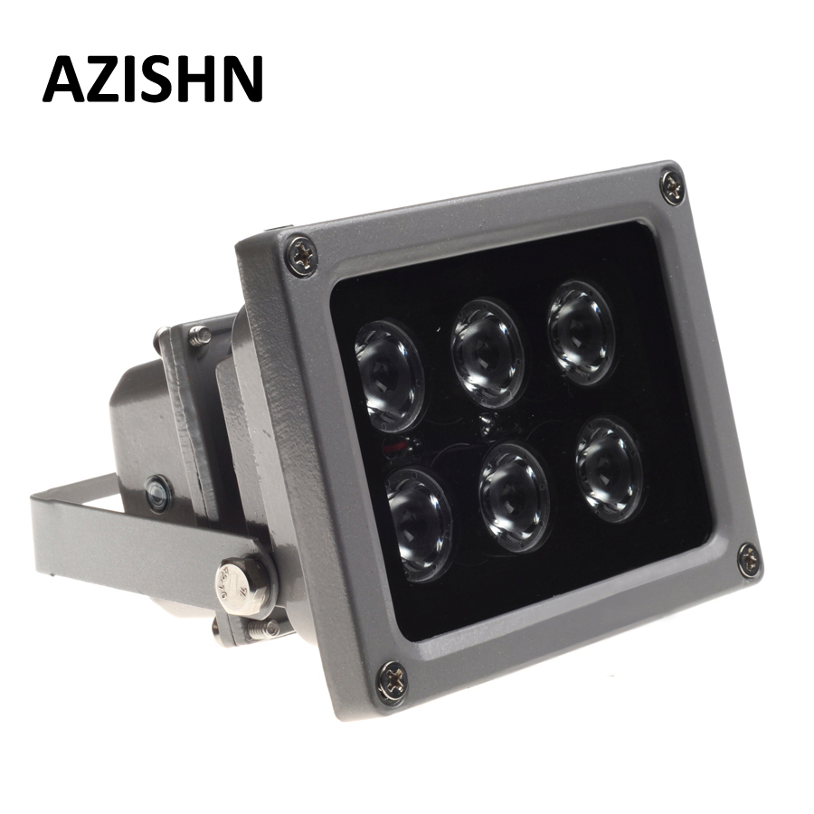 Outdoor Lighting Video - AZISHN CCTV LEDS IR illuminator infrarot