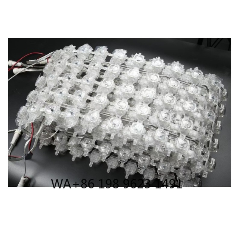 Outdoor Lighting Video - Flexible Transparente LED-Videowand für Außenbereich, Mesh-Medienfassade