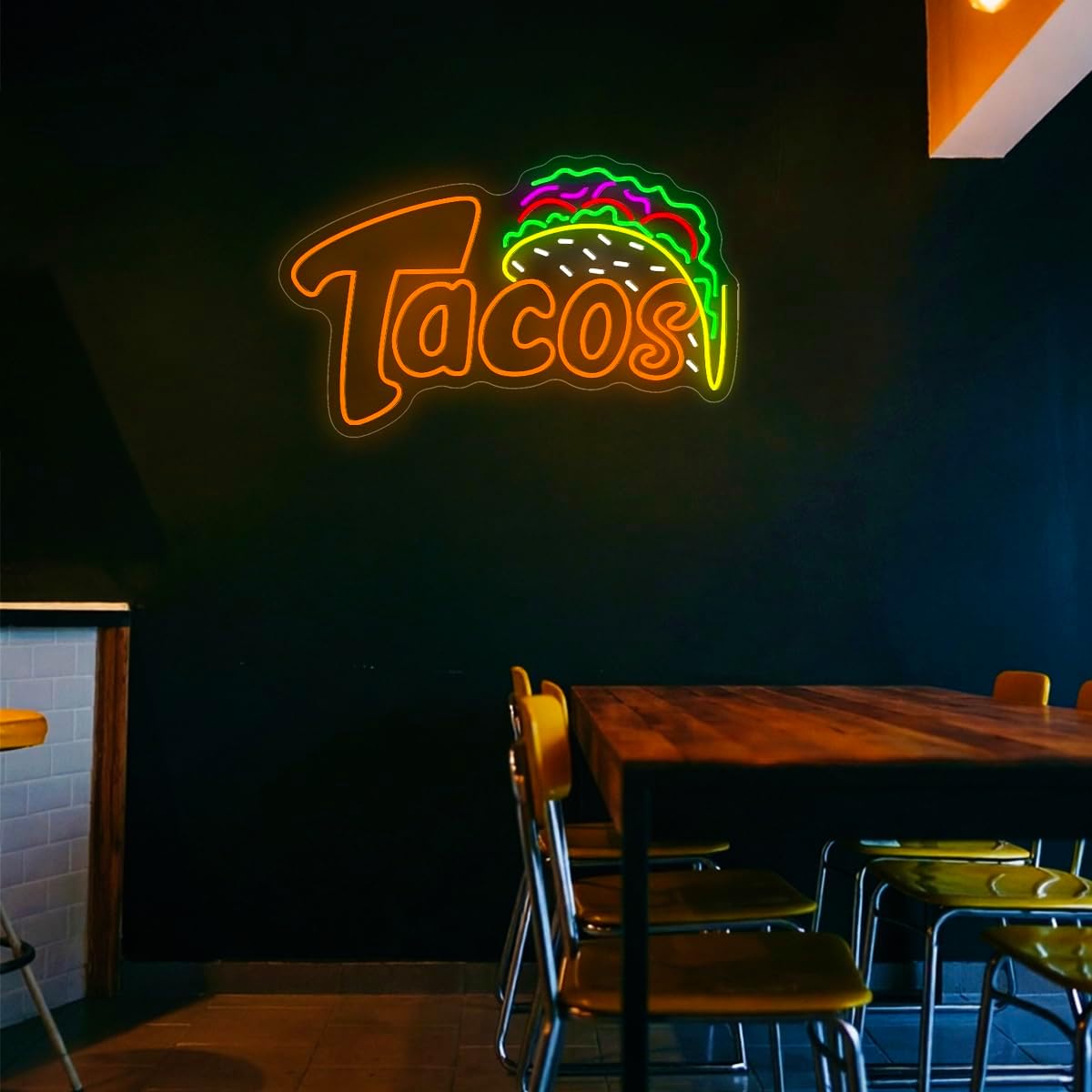 Tacos LED-Neon-Schild USB-Wand – Outdoor Lighting Restaurant Bewertung und Preis
