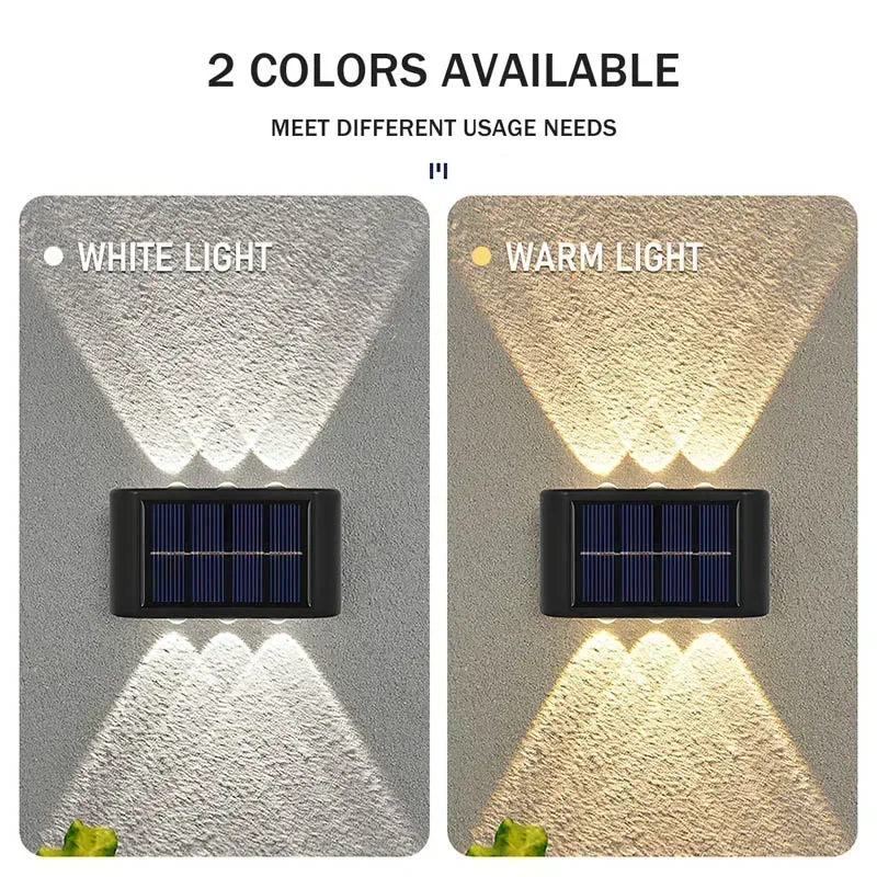 LED Solarleuchte für Außen, Wa – Outdoor Lighting Wire Bewertung und Preis
