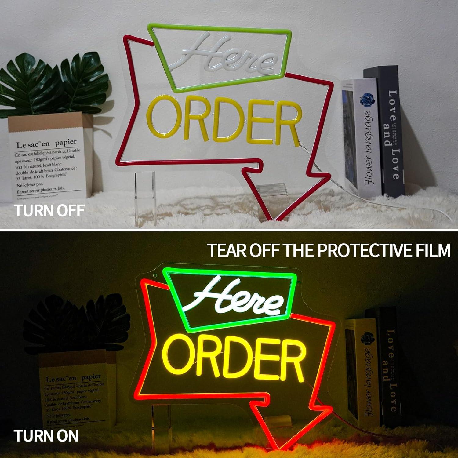 Hier Bestellen Neon-Schild Dim – Outdoor Lighting Restaurant Bewertung und Preis
