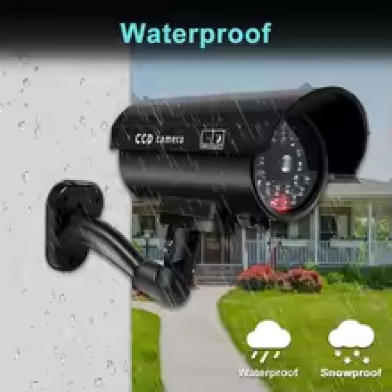 Simulierte Dummy-Kamera mit LE – Outdoor Lighting Video Bewertung und Preis
