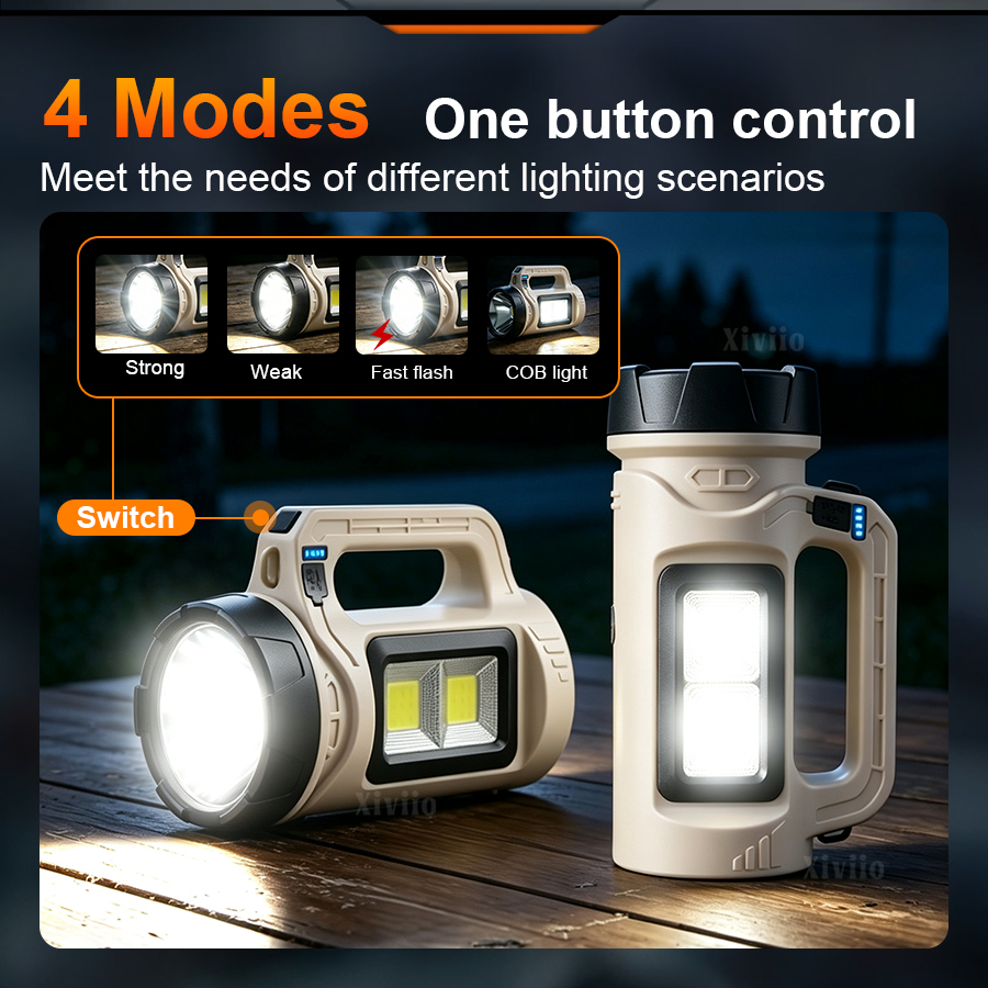 مصباح LED محمول متعدد المشاهد  – Outdoor Lighting Wire Bewertung und Preis