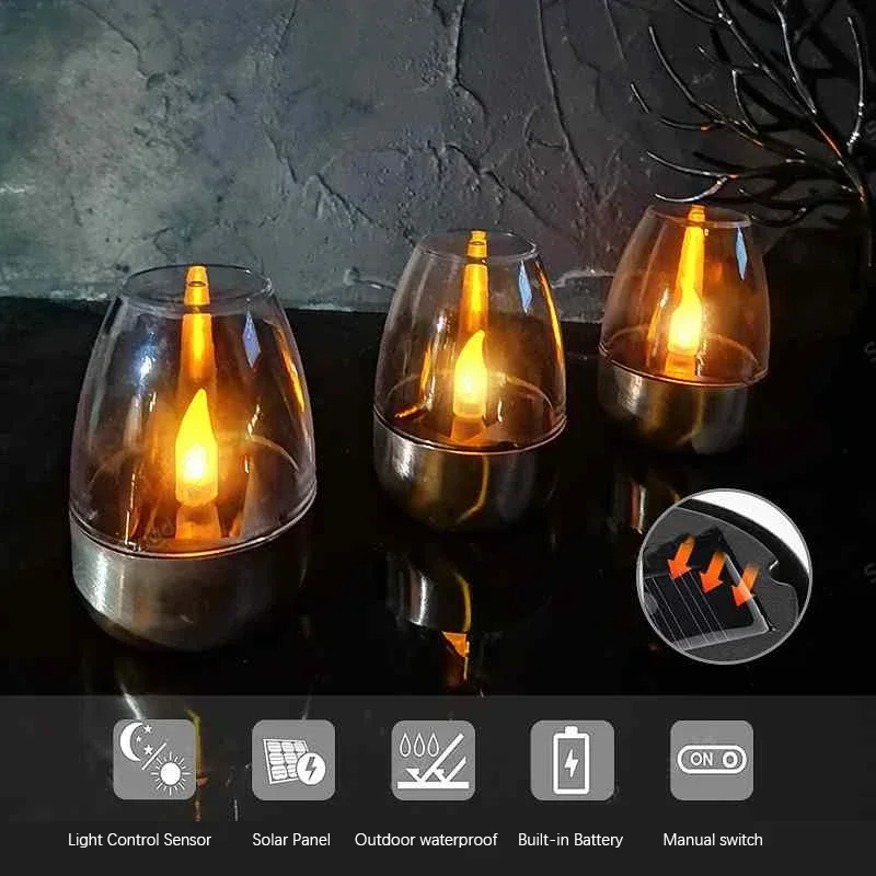 LED Edelstahl Solar Kerze Lich – Outdoor Lighting Transformer Bewertung und Preis