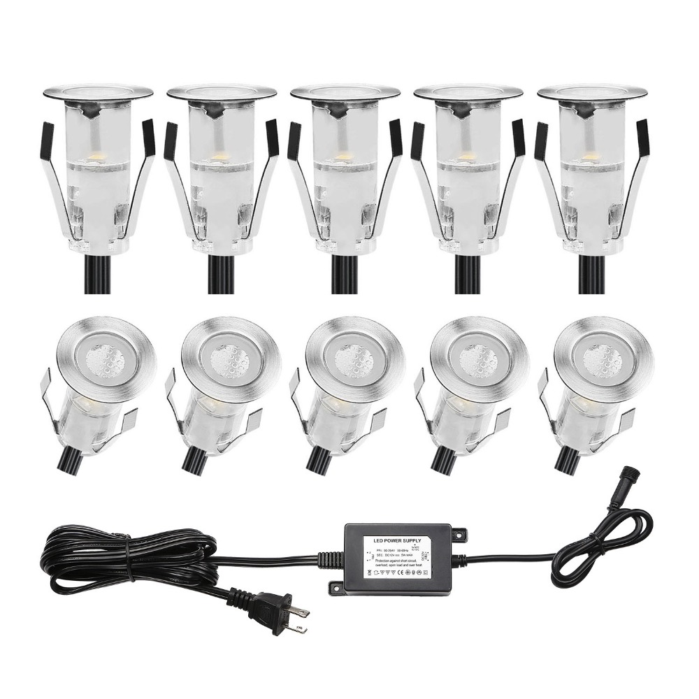 10PCS LED Mini Deck Licht IP67 – Outdoor Lighting Under Deck Bewertung und Preis