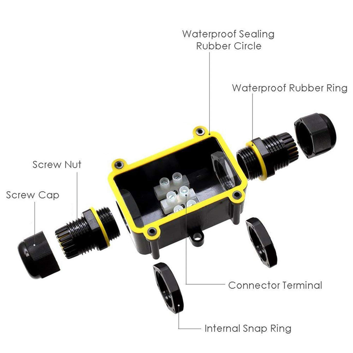 2-Wege-Anschlussdose für den A – Outdoor Lighting Wire Bewertung und Preis