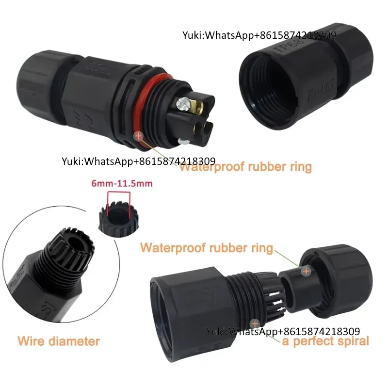 IP68 Wasserdichter Kabel-T-Ver – Outdoor Lighting Wire Bewertung und Preis