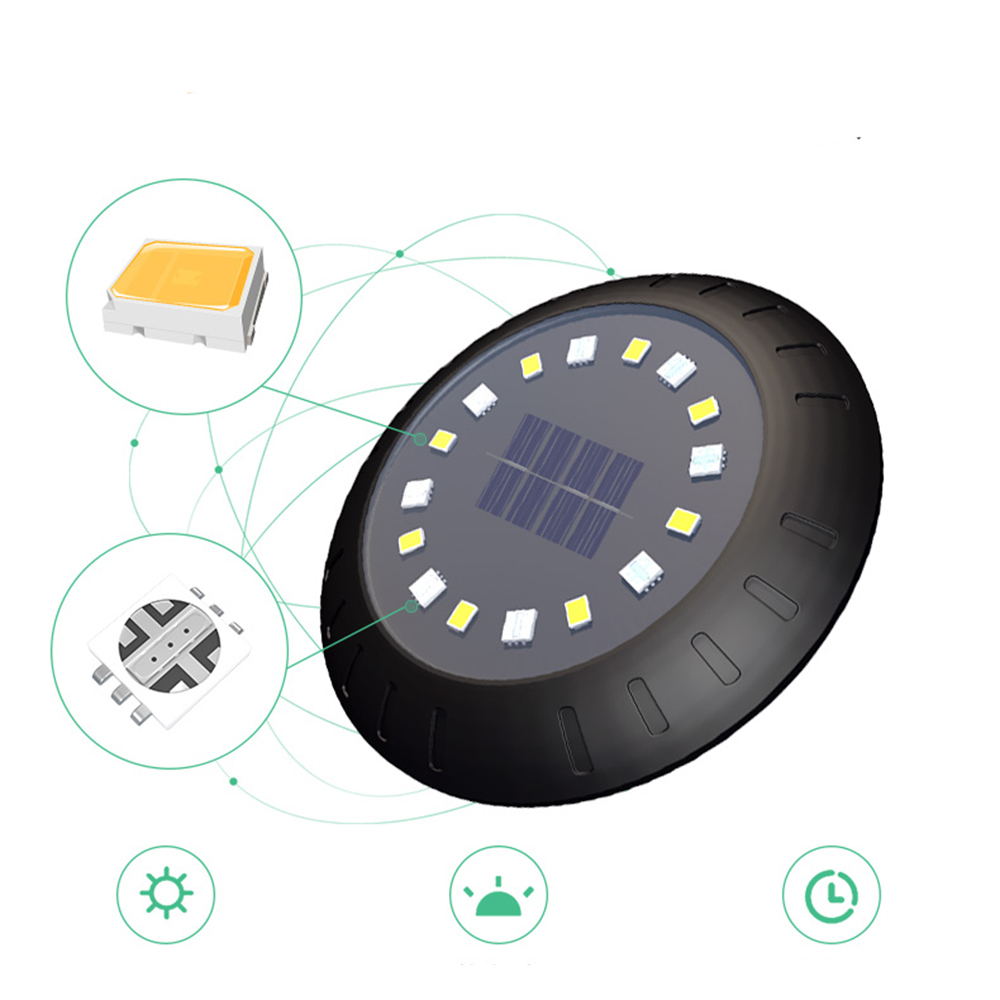 8led Solar Powered Unter Boden – Outdoor Lighting Under Deck Bewertung und Preis