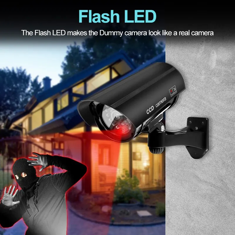 1 x Dummy-Überwachungskamera,  – Outdoor Lighting Video Bewertung und Preis