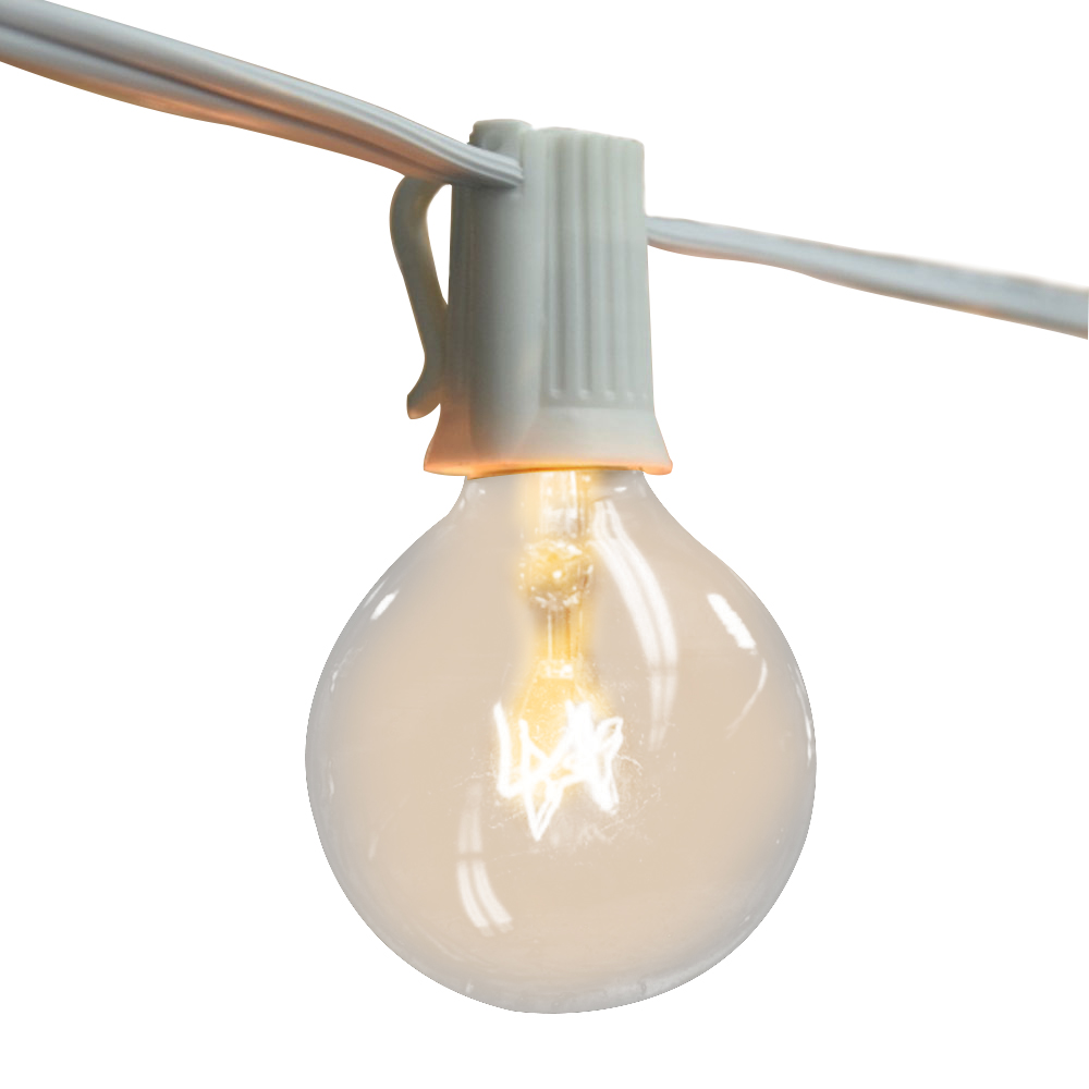 Vintage G40 Klarglas-Glühbirne – Lighting Wedding Outdoor Bewertung und Preis