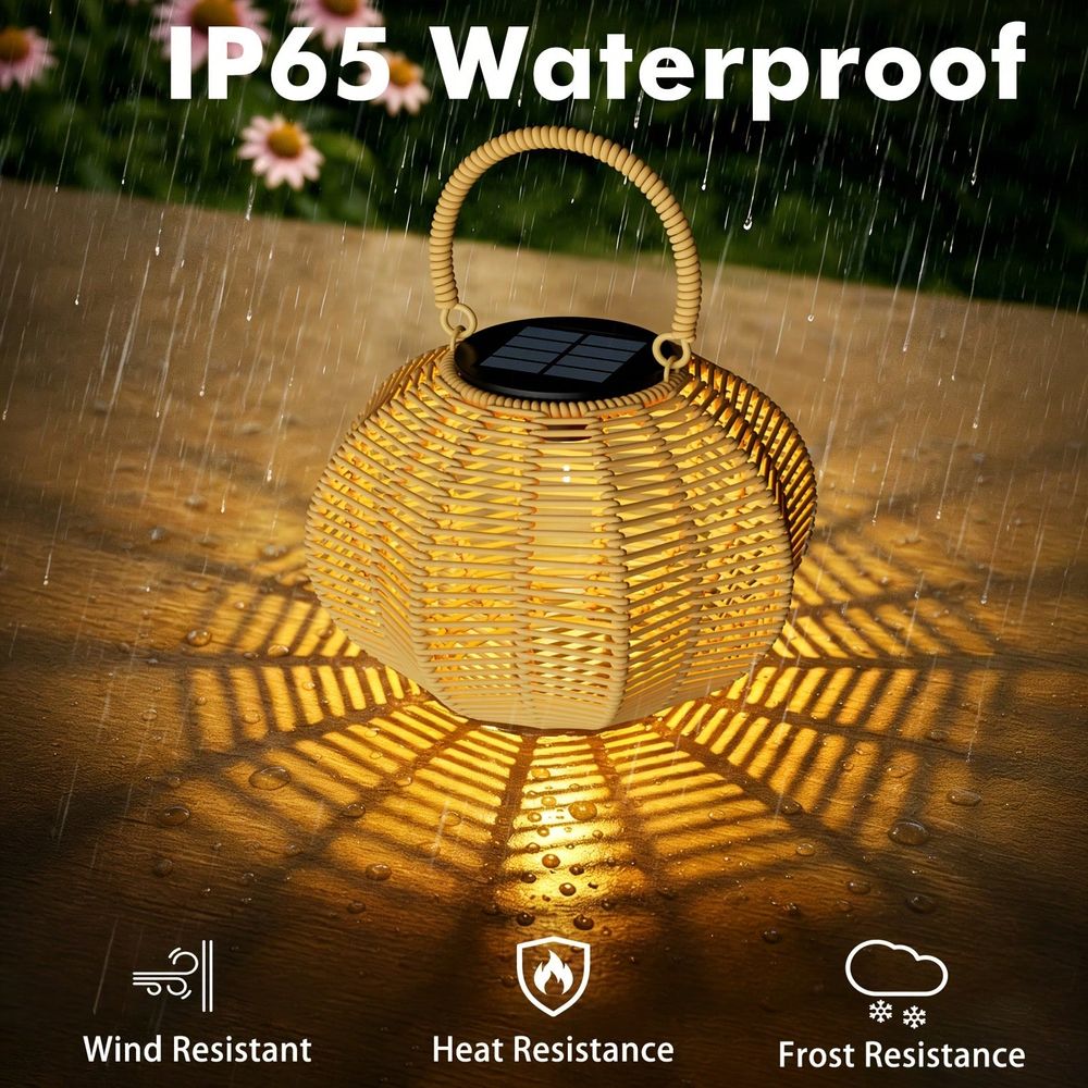Rattan-Solar-Ambientelampe für – Lighting Wedding Outdoor Bewertung und Preis