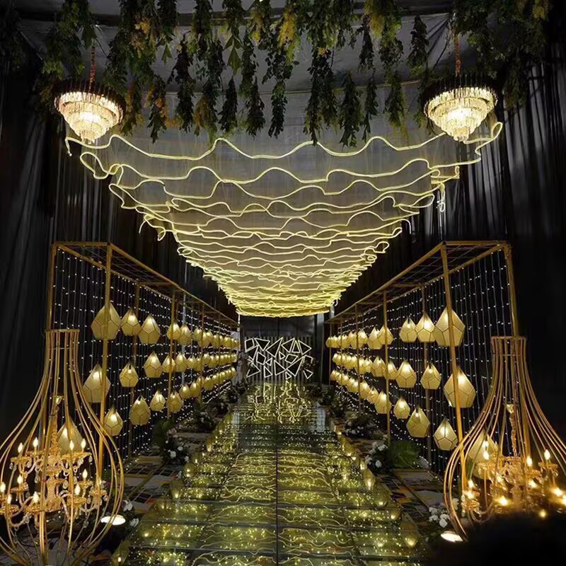 Hochzeits-Deckendekoration Out – Lighting Wedding Outdoor Bewertung und Preis