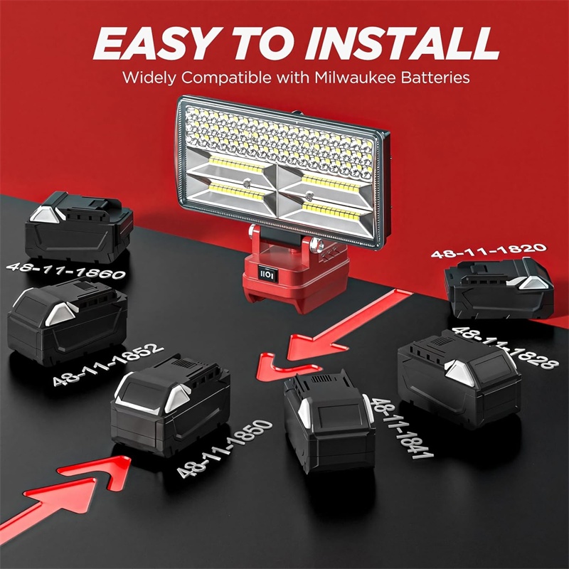 Handheld-LED-Arbeitsleuchte fü – Outdoor Lighting Milwaukee Bewertung und Preis