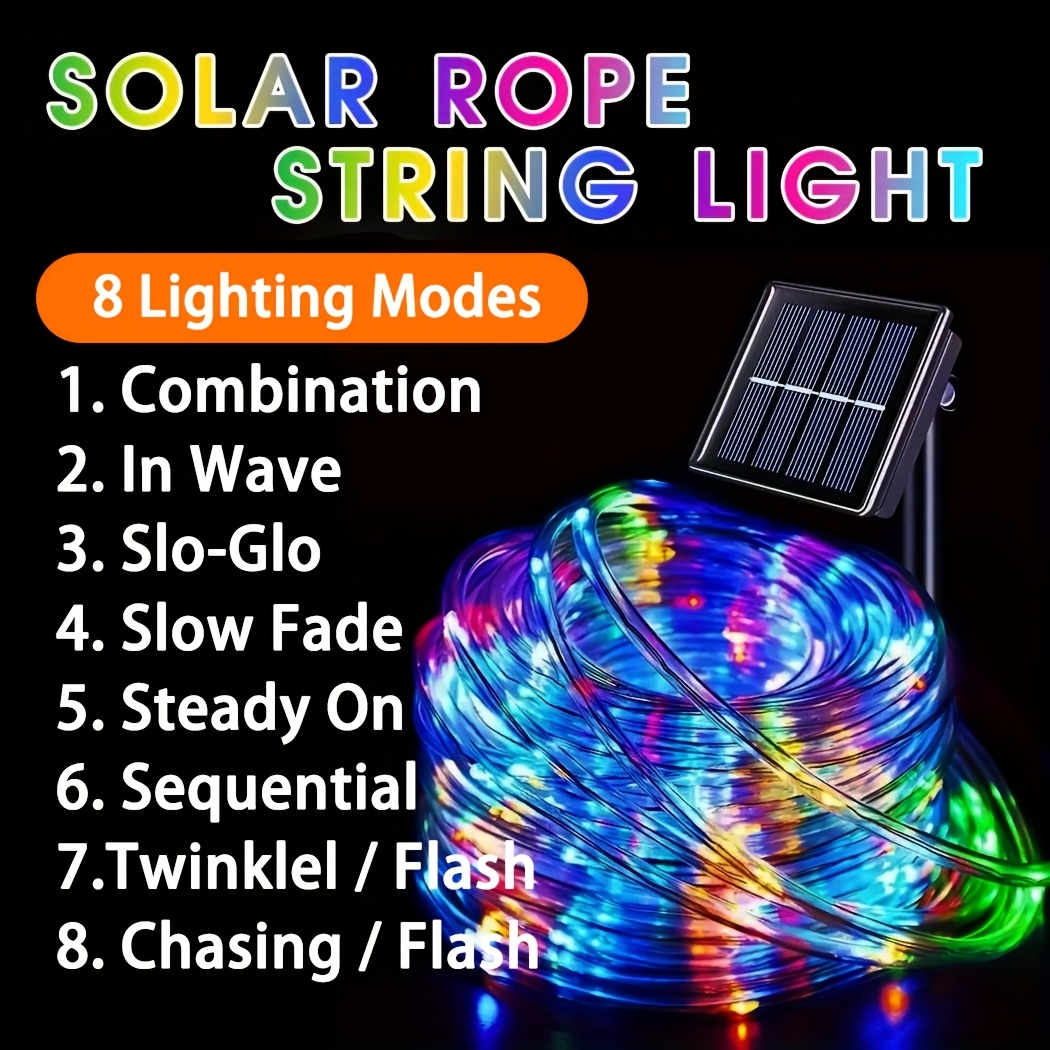 Outdoor Solar-LED-Lichterkette – Lighting Wedding Outdoor Bewertung und Preis