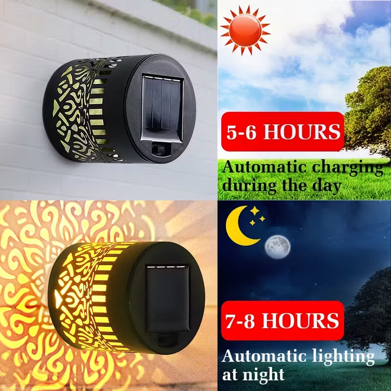 Solar-LED-Wandleuchte Mandala- – Outdoor Lighting Wire Bewertung und Preis