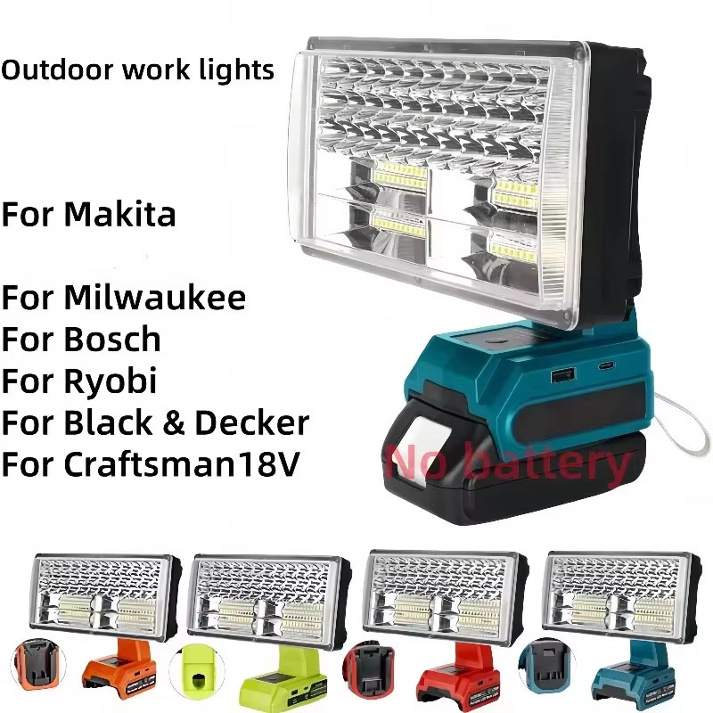 50W Tragbare Außenarbeitsleuch – Outdoor Lighting Milwaukee Bewertung und Preis