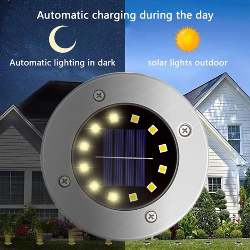 8/20 LED Solar-Bodenleuchten W – Outdoor Lighting Under Deck Bewertung und Preis